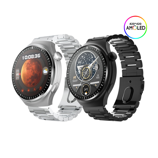 Gs Watch4 Pro IOS Android Uyumlu Çift Kordon Akıllı Saat
